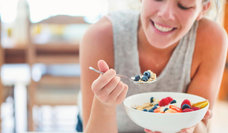 Eine ausgewogene Ernährung. Immer Möhren und Salat?